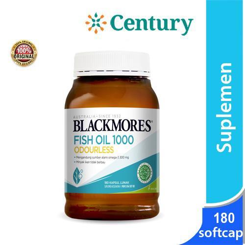 Blackmores Odourless Fish Oil 1000 Mg 180 Kapsul/EPA/DHA