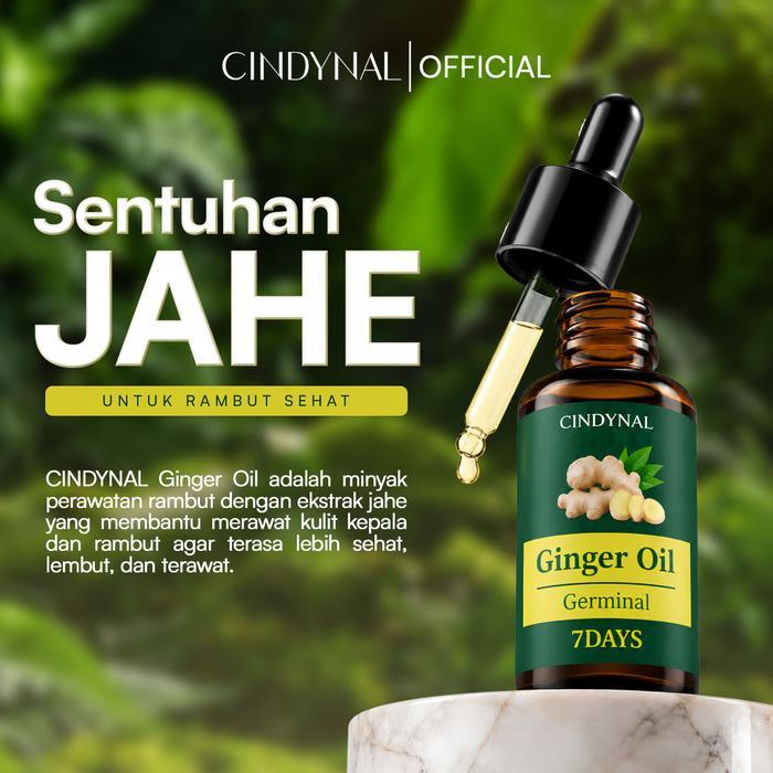 Cindynal Ginger Germinal Oil Serum Rambut 30Ml