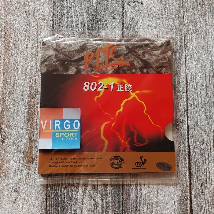 Friendship RITC 802-1 bintik serang karet rubber bat bet pingpong