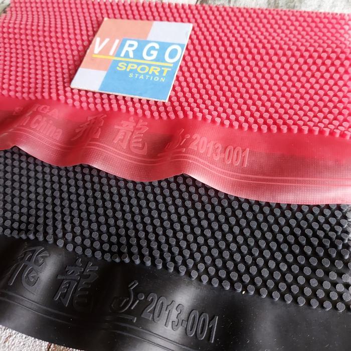 Fei Lung OX 2013-001 bintik proses karet rubber bet pingpong