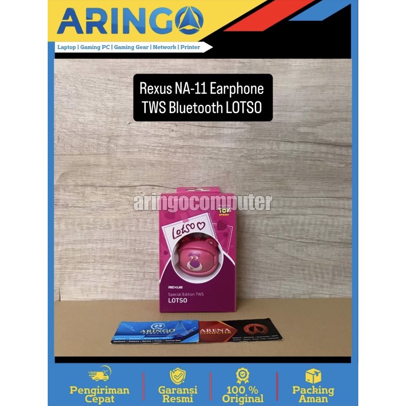 Rexus NA-11 Earphone TWS Bluetooth LOTSO