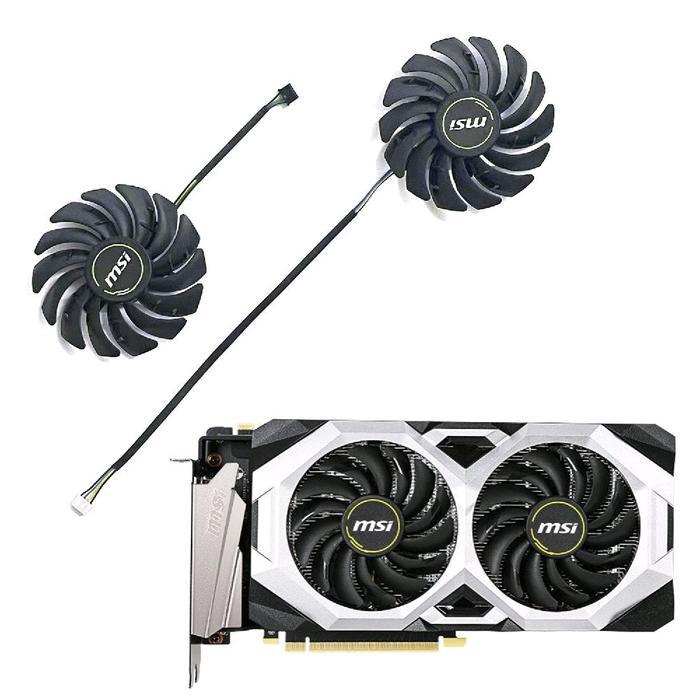 Ada Stok Fan vga kipas MSI RTX 2060 2070 2080 super VENTUS 87mm 4pin