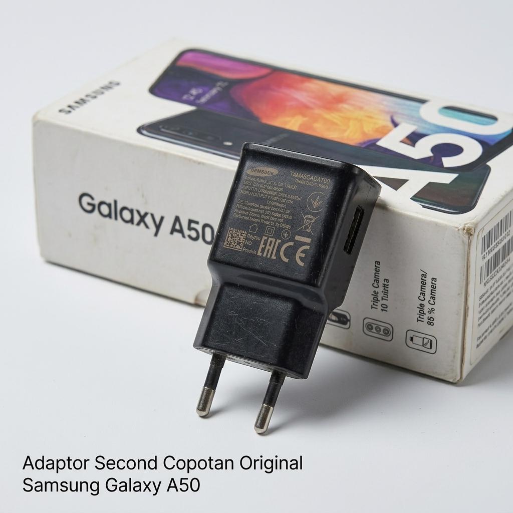 Kepala Cas Samsung EP-TA20EBE Ori Second AFC 15W 9V 1.67A Original Galaxy A50 Charger Samsung Bekas 