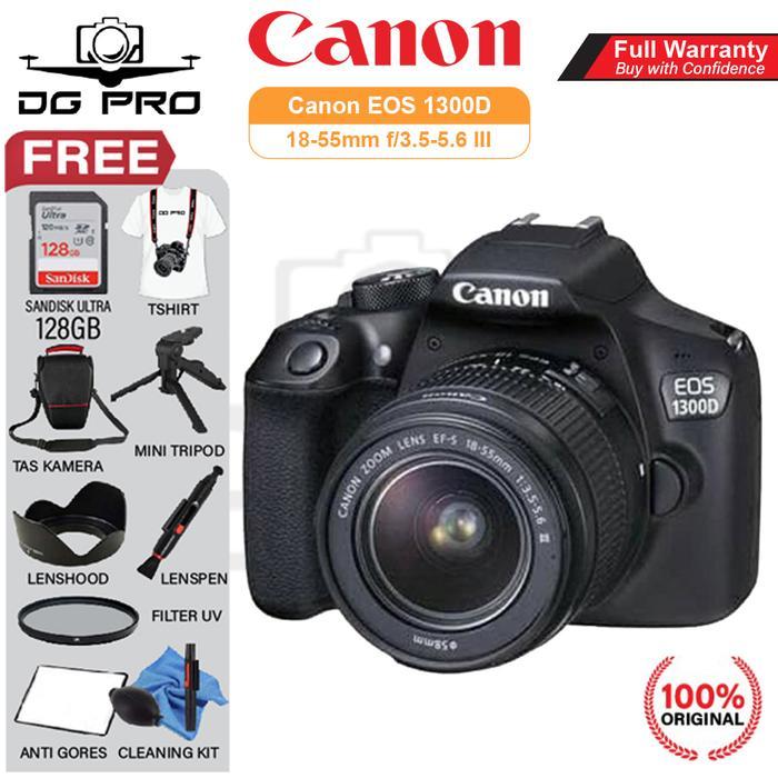 Canon Eos 1300D Kit Ef-S 18-55Mm F4-5.6 Is Stm Body Only With Wifi Dslr Camera Canon 1300D Kit Ef-S
