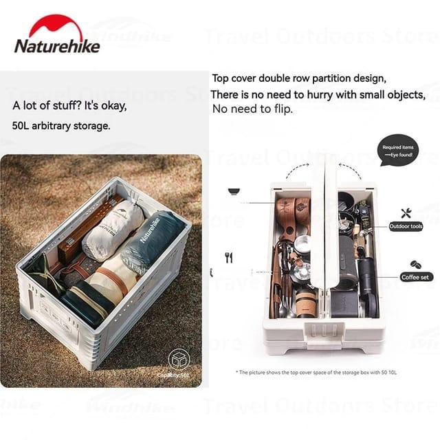 Kotak penyimpanan naturehike CNH22SN019 folding storage box