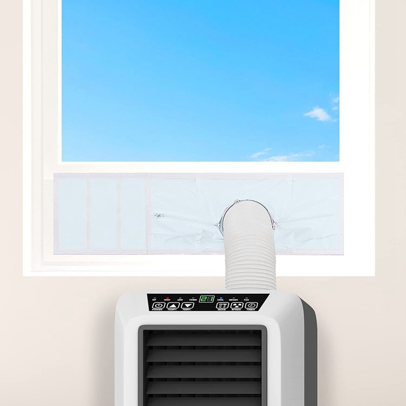 Portable Air Conditioner Parts-Air Conditioner Window Kit-Portable Ac Window Kit-Sliding Door Window