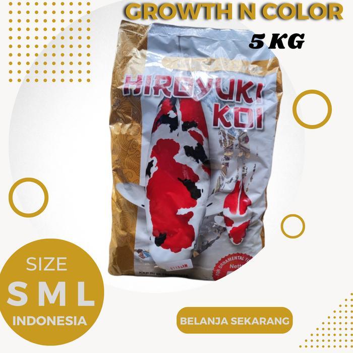 Pakan Koi Hiroyuki Growth Color