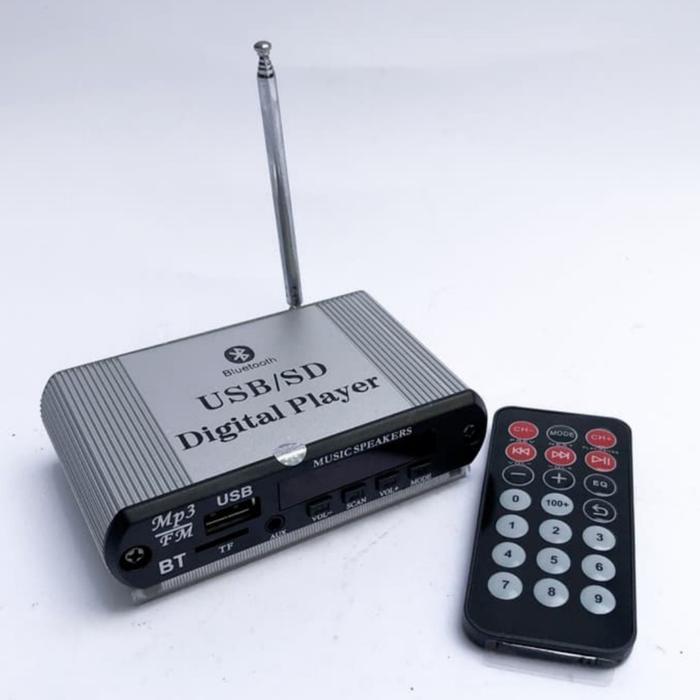 Digital Player Bluetooth/Mp3 Usb Sd Fm Radio Mp3 Player Bt Mobil Rumah