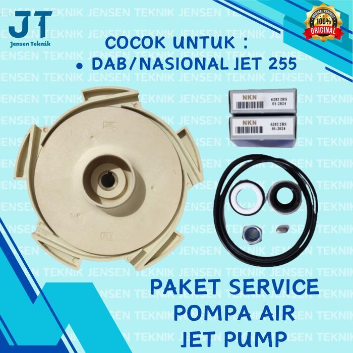 Terlaris Paket Service Pompa Air Jet Pump Dab/Nasional Jet 255 SALE