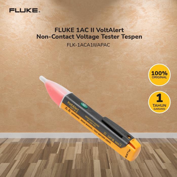 FLUKE 1AC II VoltAlert Non-Contact Voltage Tester Tespen - FLUKE-1ACA1II/APAC Diskon 10%