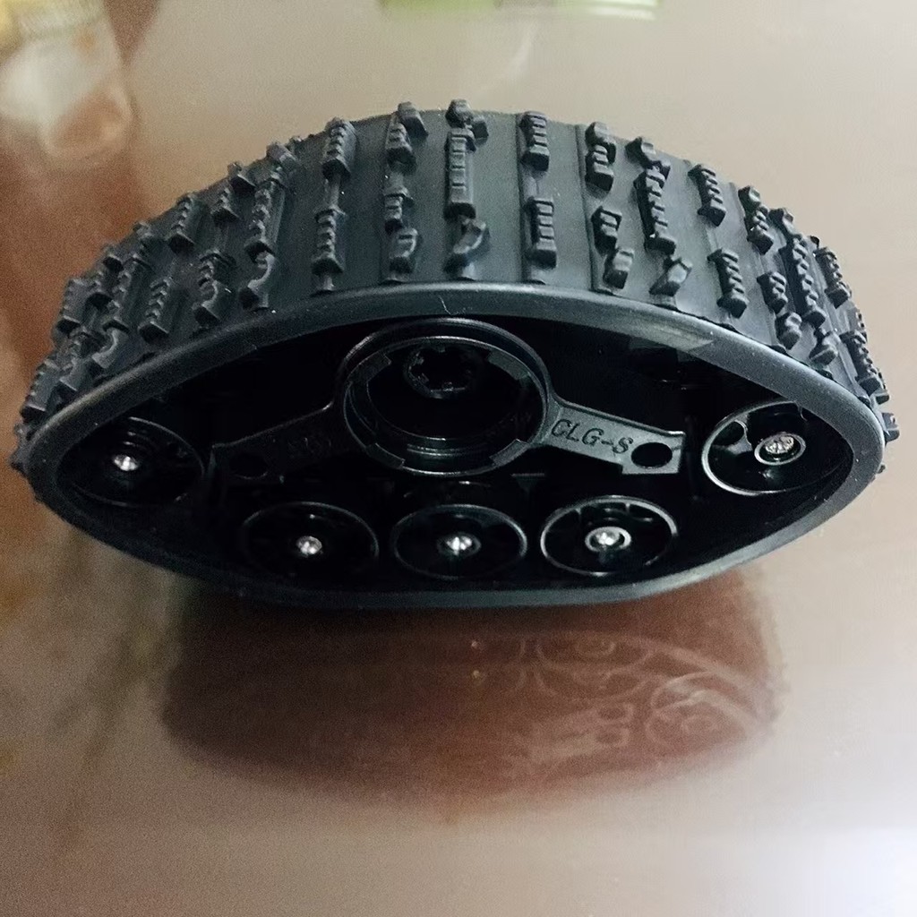 4PCS RC Snow Track Wheel Tire Accessories for 4WD Military Land Rover FY001,FY002,FY003