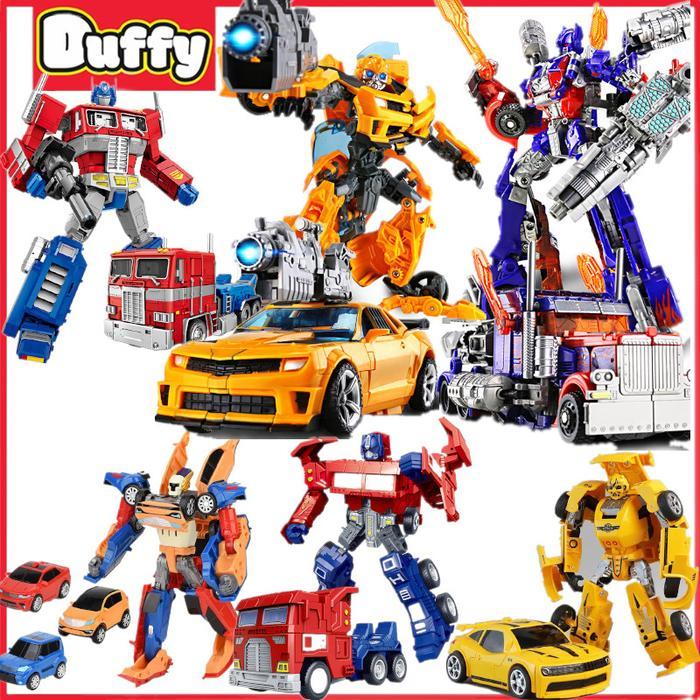 Miniso - Mainan Mobil Robot Deformation / Mainan Robot Mobil / Pengemudi Truk / Mobil Deformasi