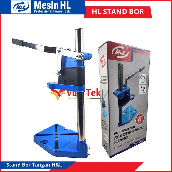 Drill Stand Dudukan Bor Stand Bor Tangan