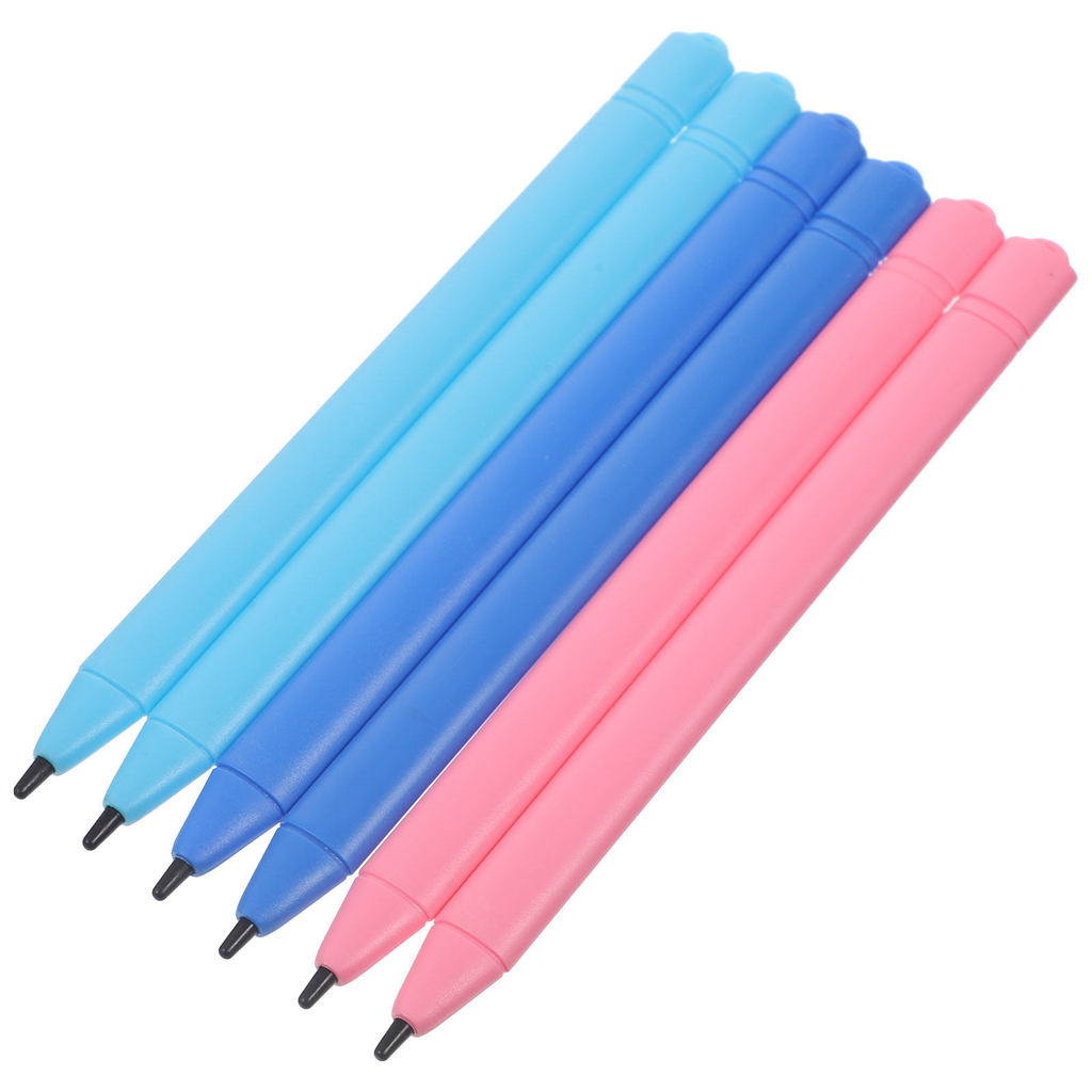 6Pcs Stylus Pen for Touch Screens Writing Tablet LCD Tablet Doodle Board Smooth Writing Portable