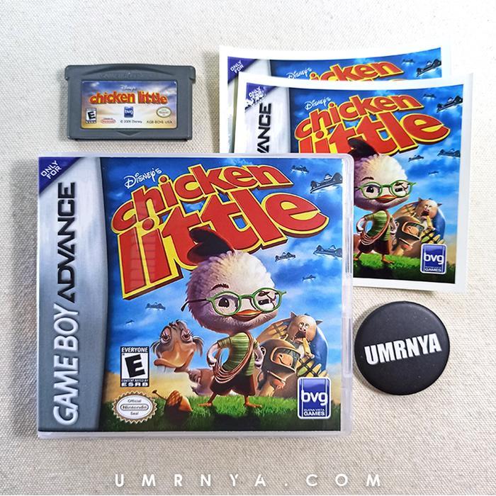 Kaset Original Chicken Little Nintendo Gameboy GBA SP Chiken Game Boy