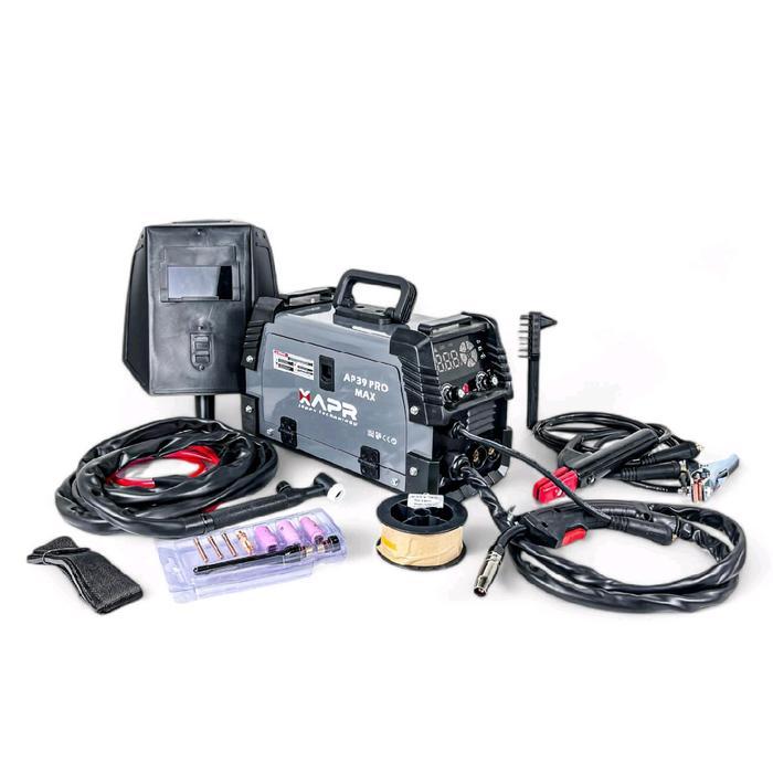 Mesin Las 5 in 1 APR AP39 PROMAX TIG MIG MMA dengan Bonus Stang Tig Mig MMA - AP39PROMAX
