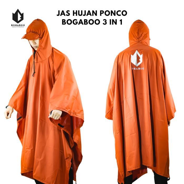 Eiger - Jas Hujan Ponco PONCHO Waterproff - Raincoat Model Kelelawar - Mantel Hujan Motor Outdoor