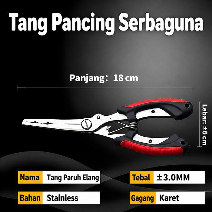 Ready Fw Tang Pelepas Kail Pancing Kail Pancing Peralatan Pancing Penjepit Ikan Tang Pancing Set