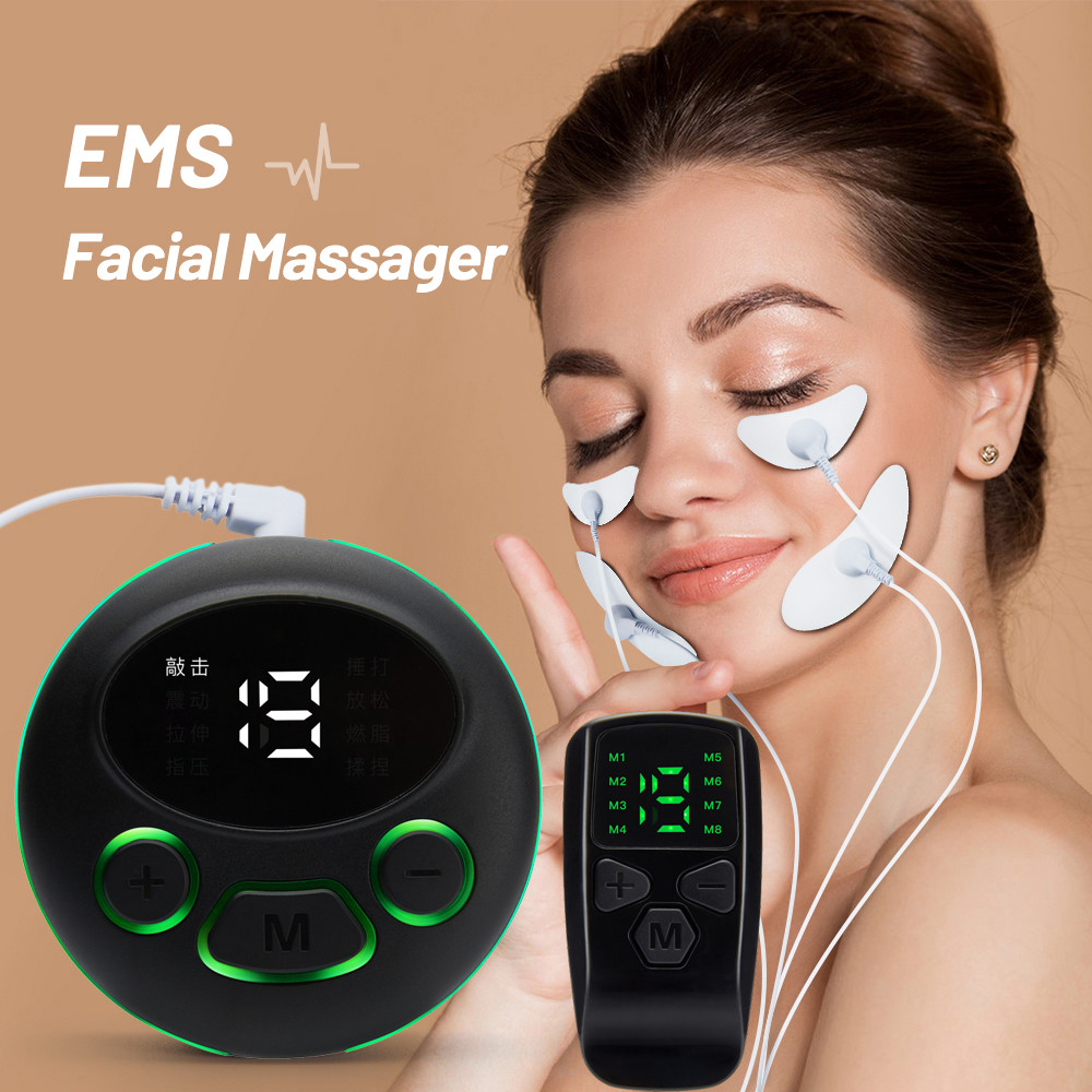 EMS Facial Massager Microcurrent Muscle Stimulator Facial Lifting Eye