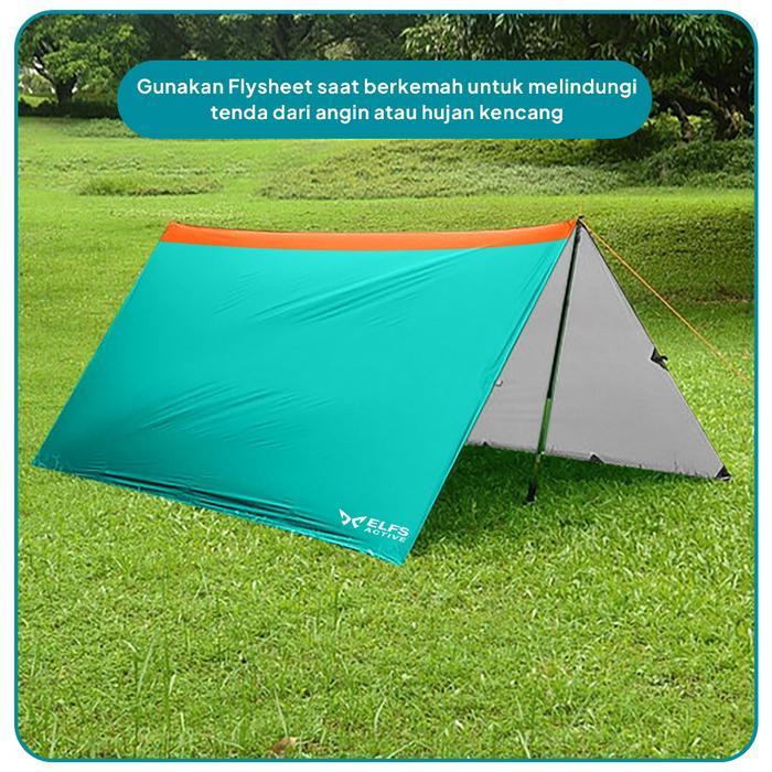 Consina Oficial - Flysheet Waterproof Ringan Pelapis Tenda Camping Outdoor