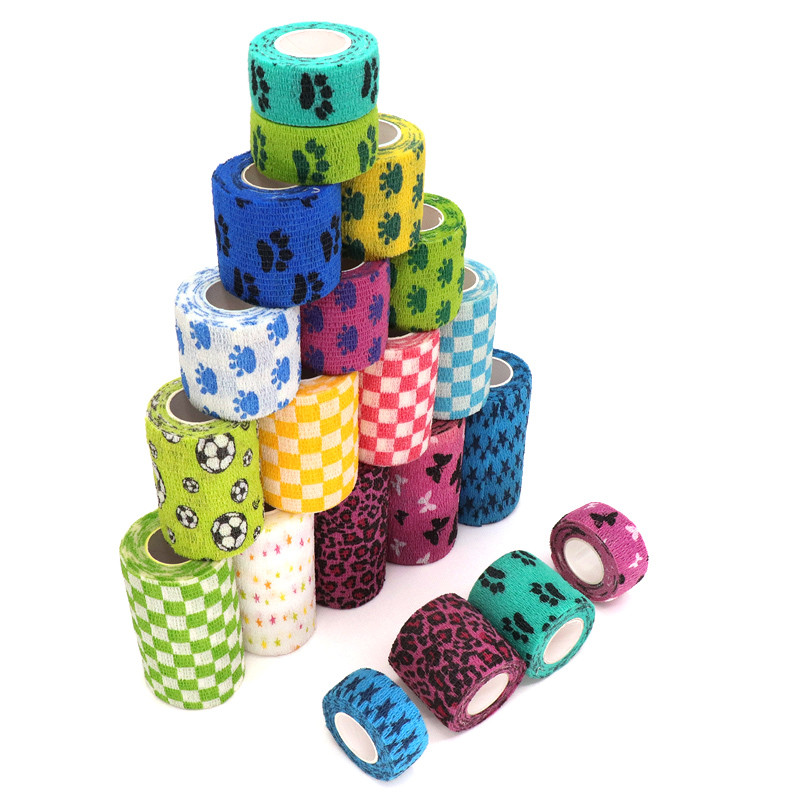 1 Pcs Selfadhesive Elastic Bandage for Pet Dog Cat Bandage Leg Cover Protector Strap Bandage