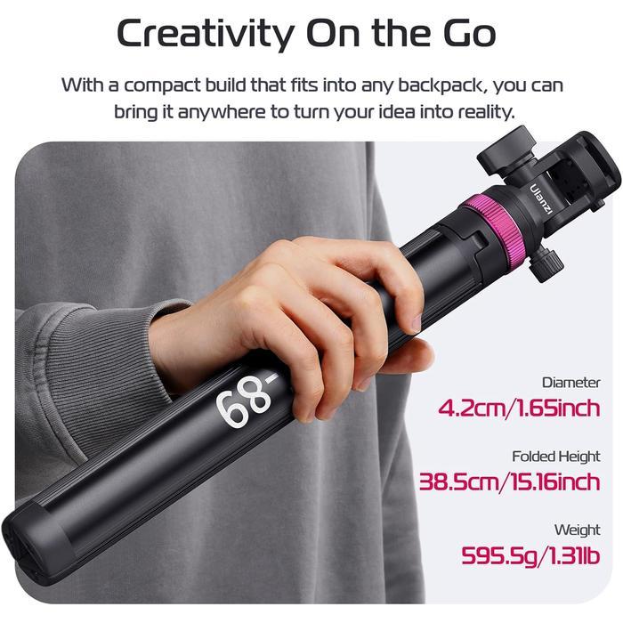 Ulanzi Mt-89 Quick Release Light Stand With Cold Shoe Mount