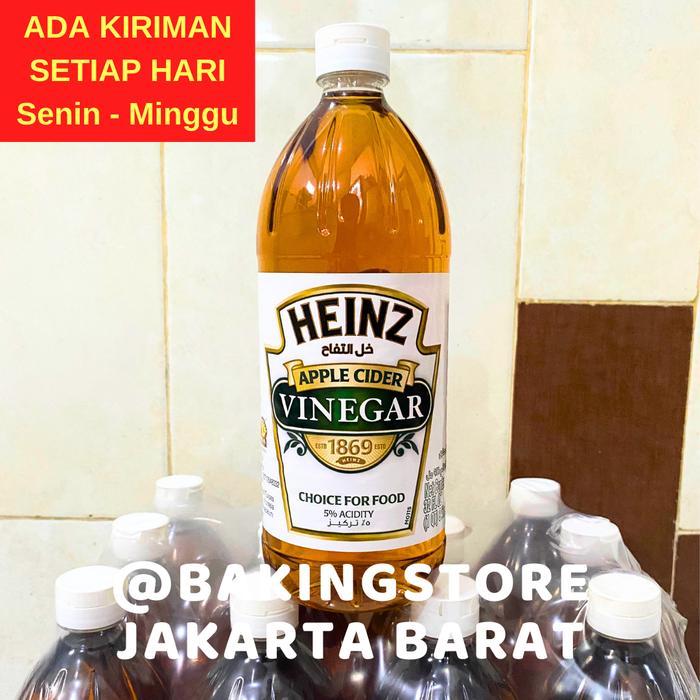 Heinz Apple Cider Vinegar - Cuka Apel Heinz 896 Ml Pasti Promo