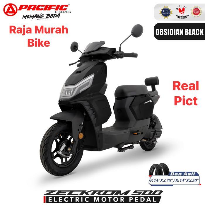 Sepeda Listrik Pacific Zeckrom 500 Terbaru Bergaransi Sepeda Listrik E Bike Pacific Zeckrom 500 - Bl