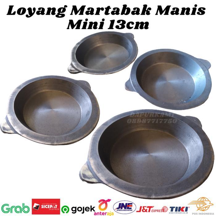 Loyang Martabak Mini Besi Loyang Martabak Manis Mini 13Cm Co