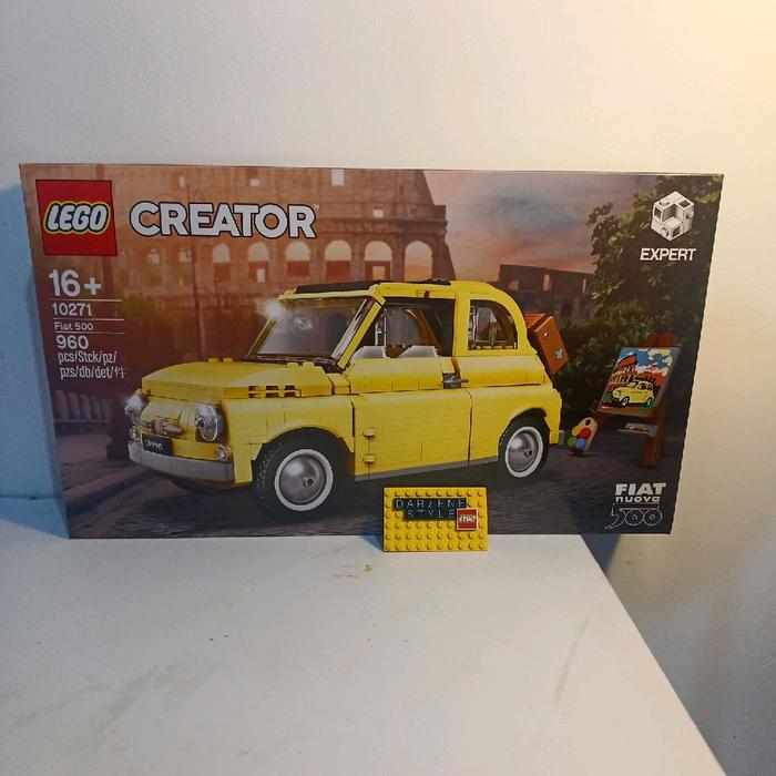 Lego Creator 10271 Fiat 500 - Mainan Edukasi Anak