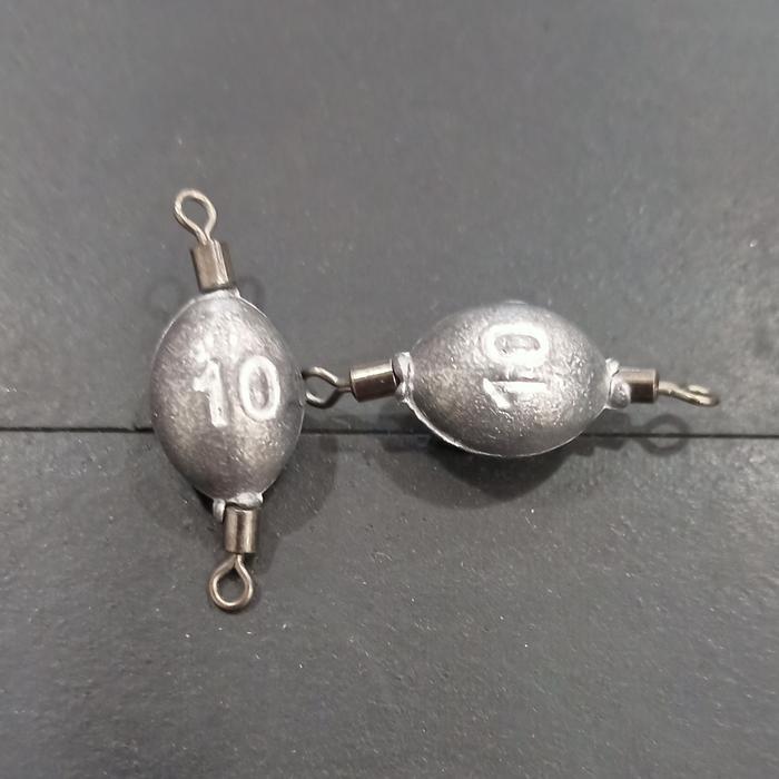 ORIGINAL Sinker Double Swivel Timah Pancing Pemberat READY STOCK