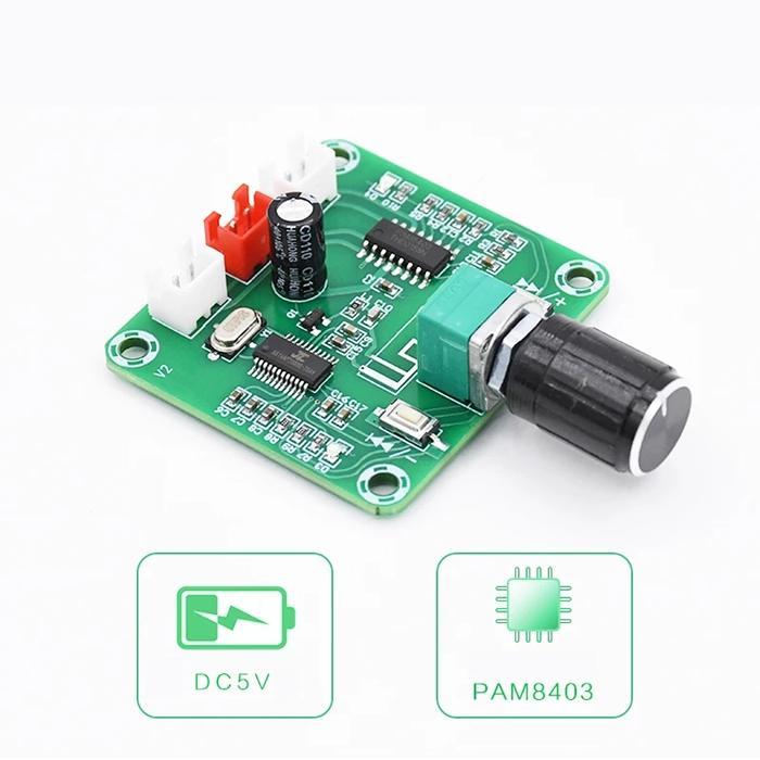 kit class d amplifier pam8403 bluetooth