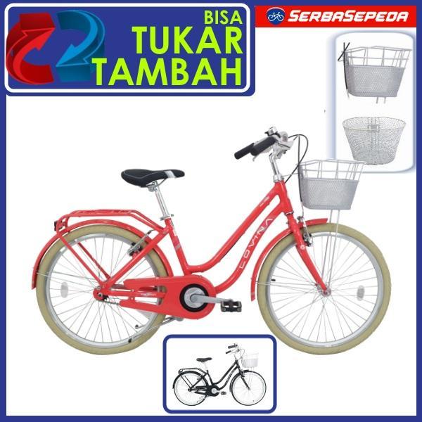 Sepeda Keranjang - Sepeda Polygon Lovina 24