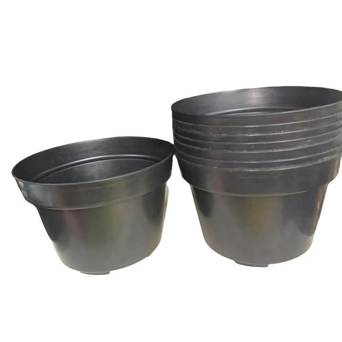READY pot hitam 35 / pot bunga/ pot tanaman / pot polos