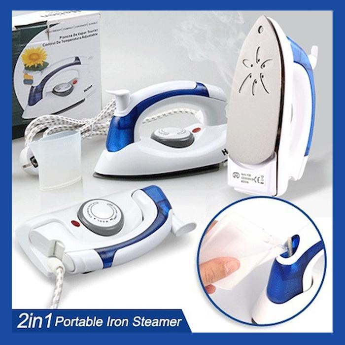 Midea - Setrika Uap Setrika Lipat Travel Mini Steamer Iron