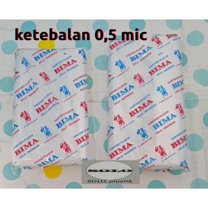 Plastik Pp Bening Tebal 05 / Plastik Kaku Bening Tebal / Plastik Makanan Kering / Plastik Snack
