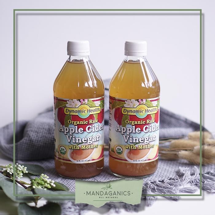 ACV HALAL DYNAMIC HEALTH ORGANIC RAW APPLE CIDER VINEGAR 473 ML