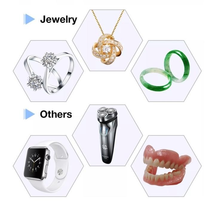 Weilai Wl-963 Mesin Ultrasonic Cleaner Jewelry Glasses Cleaning