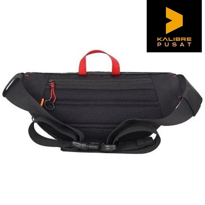 Menarik Waist Bag Kalibre Astray Black Red Ori Tas Pinggang Kalibre Astray Pria Terlariss 