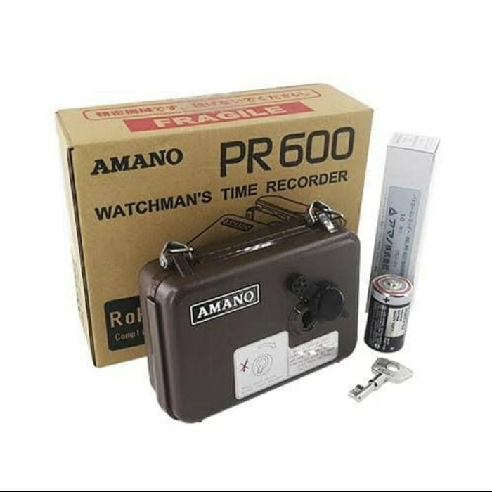 Amano PR600 Amano Security Watchman's Clock - Security Patrol Absen