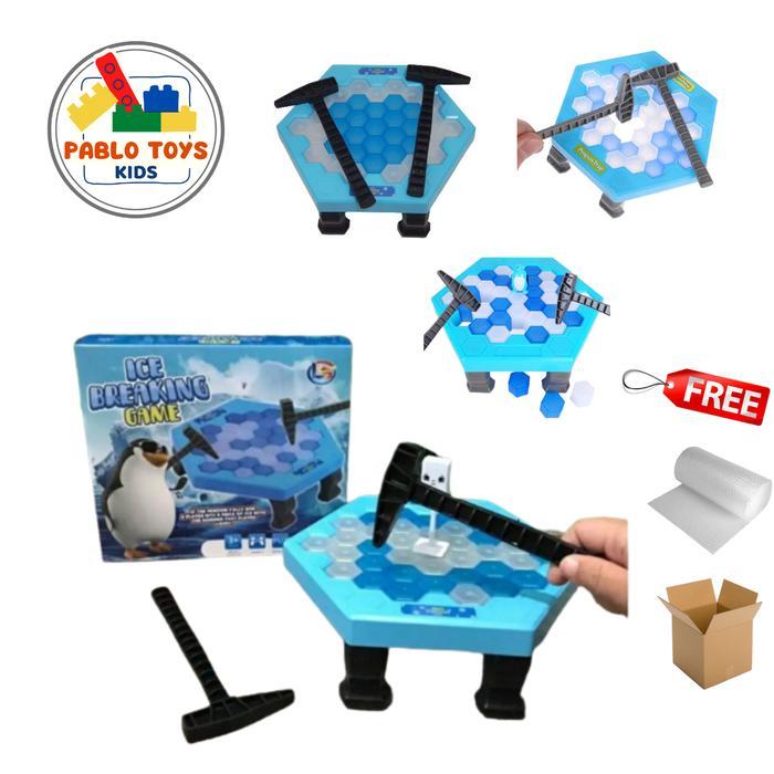 Mainan Ice Breaking / Mainan Hancurkan Es / Game Pinguin Trap /Ice Age / Mainan Battle / Mainan