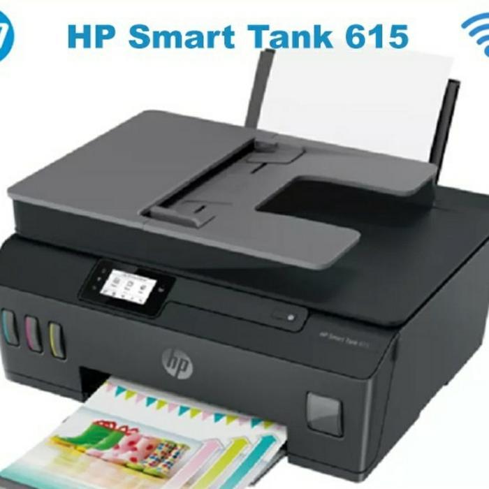 BARU Printer hp smart tank 615 print scan copy f4 wifi promo