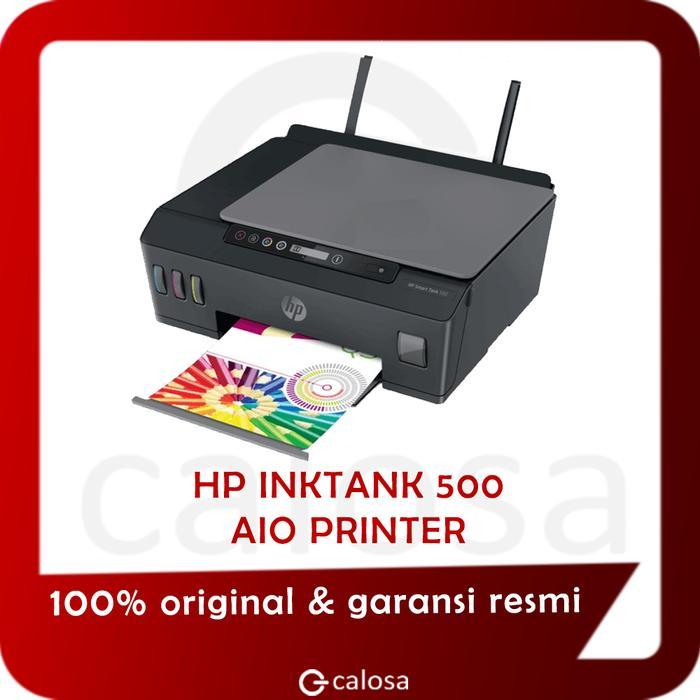 BARU Printer Scanner HP AIO Inkjet Smart Tank 500 All in One Garansi Resmi
