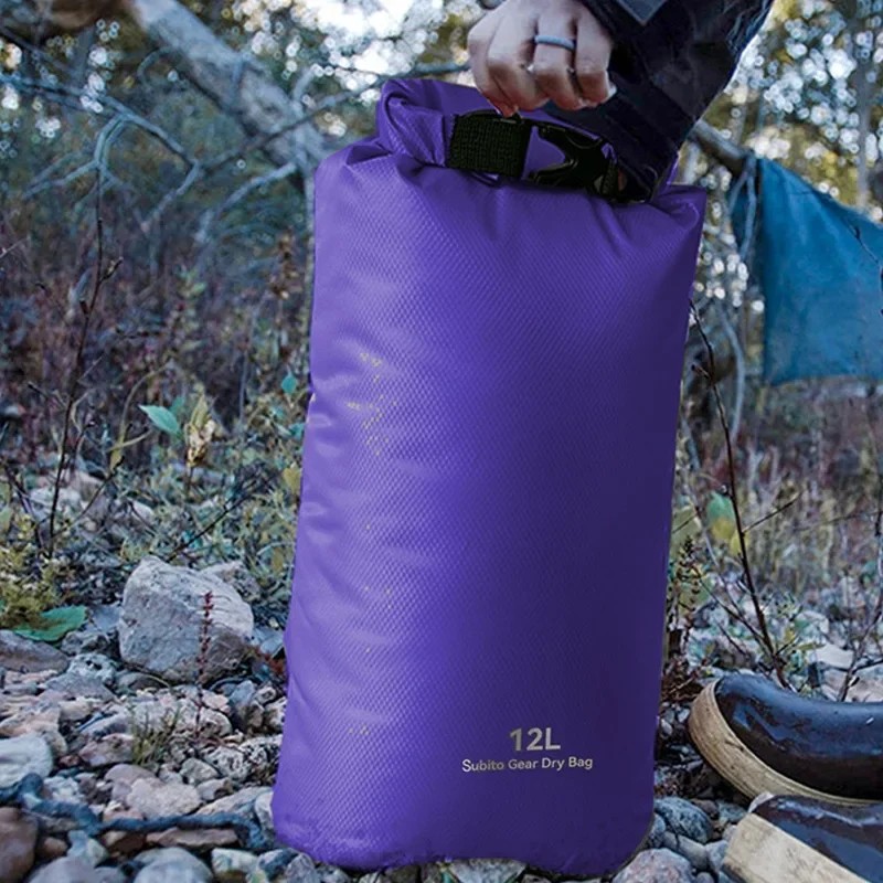 70D Waterproof Dry Bag 3L 5L 12L 20L 35L Ultralight Storage Bags Roll Top Dry Sack Keep Gear Dry for