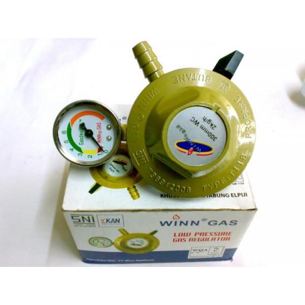 Regulator Gas Winn Gas Meter (Barang Berkualitas Bagus) Gratisongkir