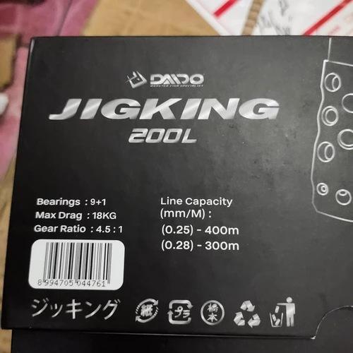 Reel OH DAIDO JIGKING 200 300 Left JIGKING REEL OVERHEAD Best Quality
