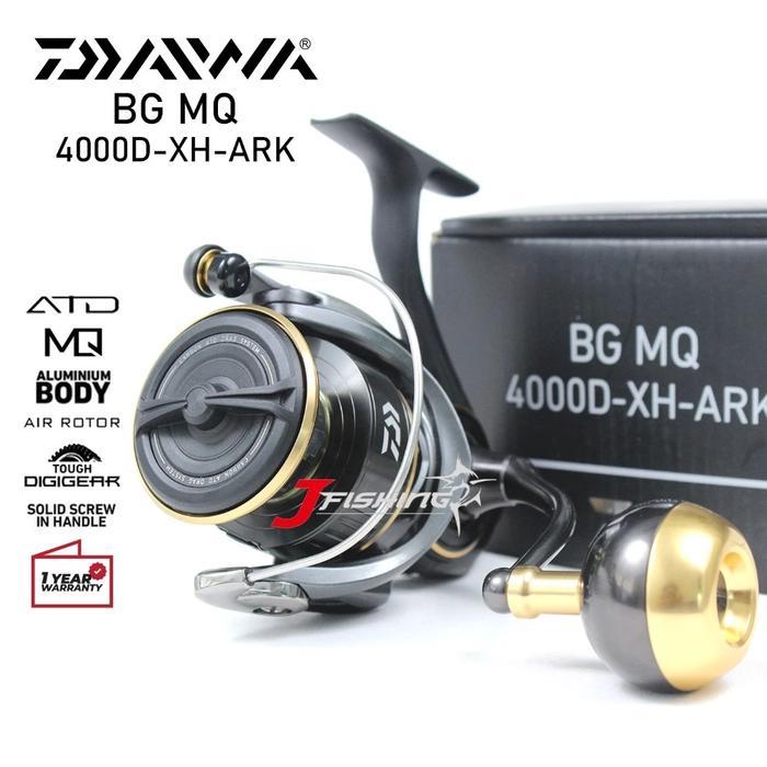 Reel DAIWA BG MQ 21 3000 s/d 18000 ARK Spinning Power Handle Kolam Laut Sungai Muara Danau Resmi