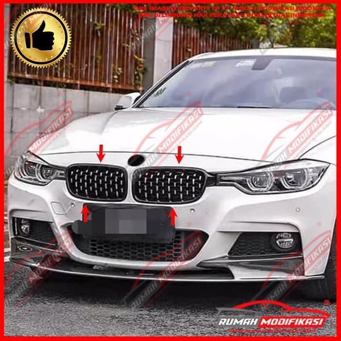 s40o- Grill - Bmw F30 2012-2019 - Gloss - Diamond Grill Style