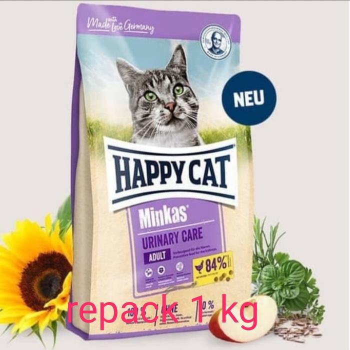 Cat Food Urinary/Happy Cat Urinary Care Repack 1Kg/Urinary Care Gratisongkir