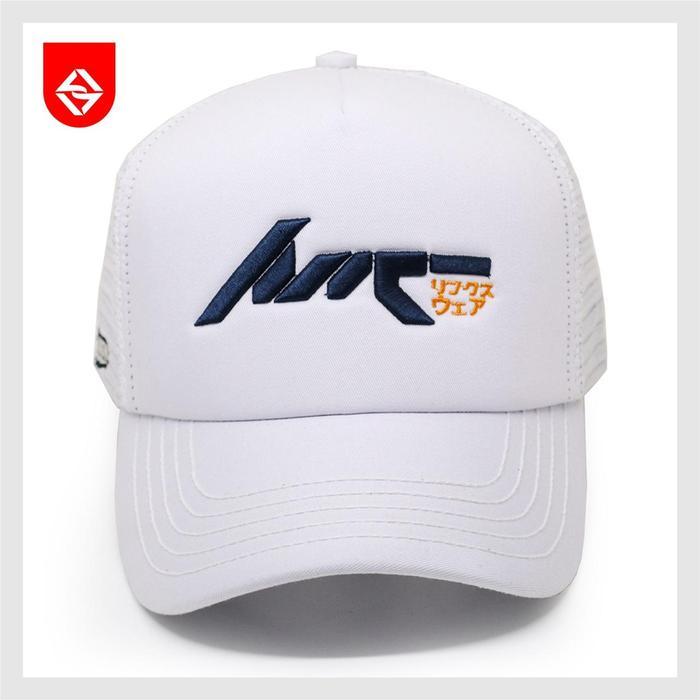 Terlaris Topi Trucker Jaring Linkswear Original Distro Putih 077 SALE